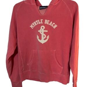 Women’s pink pullover hoodie Medium